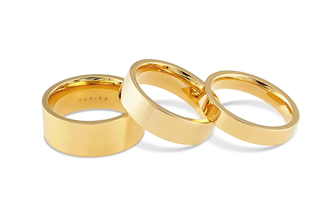 Flat Stackable Ring Set: 7