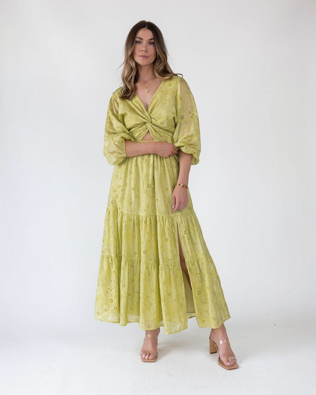 astr the label fall dress Jesalyn tie shoulder straps Boho Smocked Bodice Dress Size:48 Long-42 Waist bridal separates online