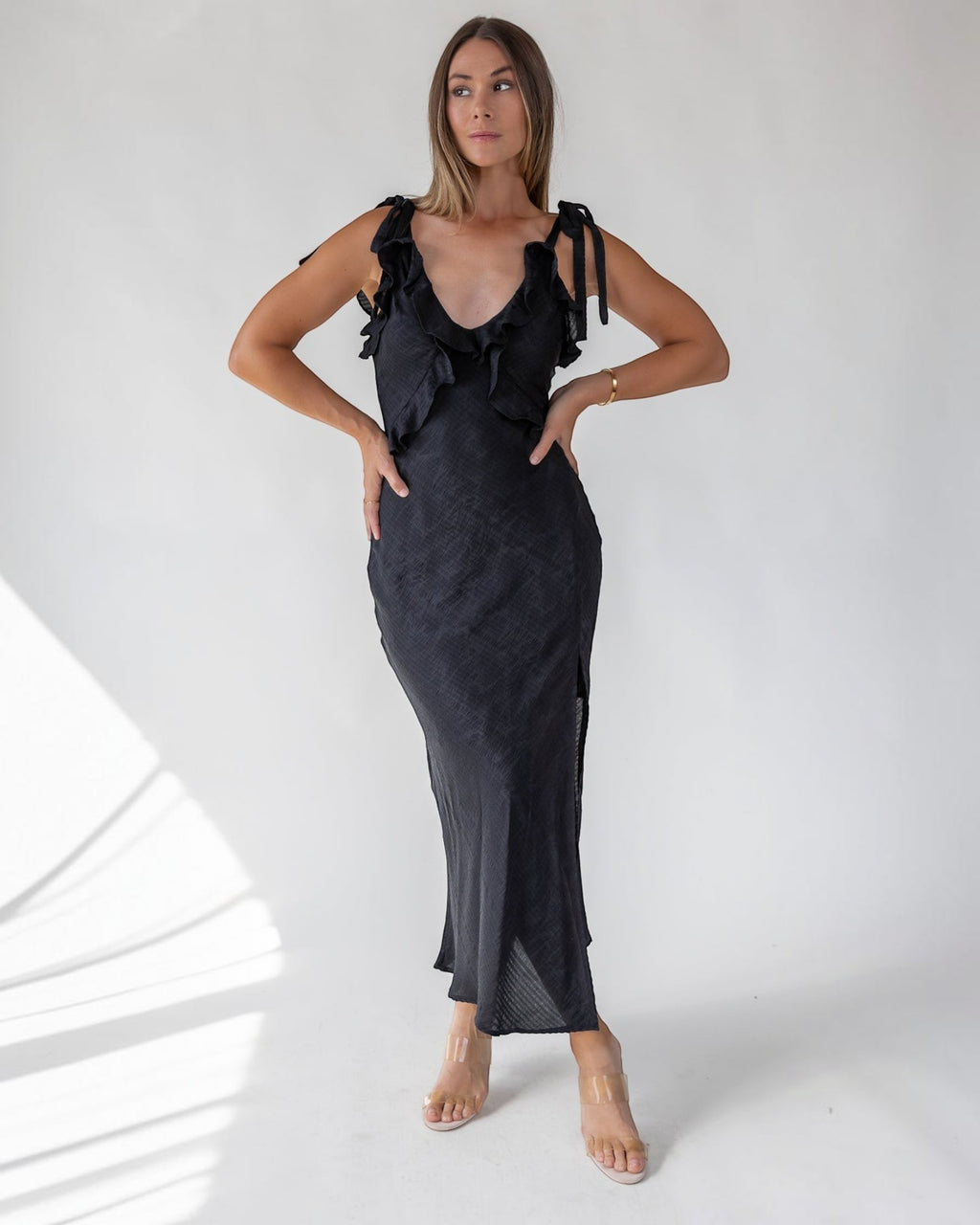 sorbae ruffle maxi dress MacieG on LTK