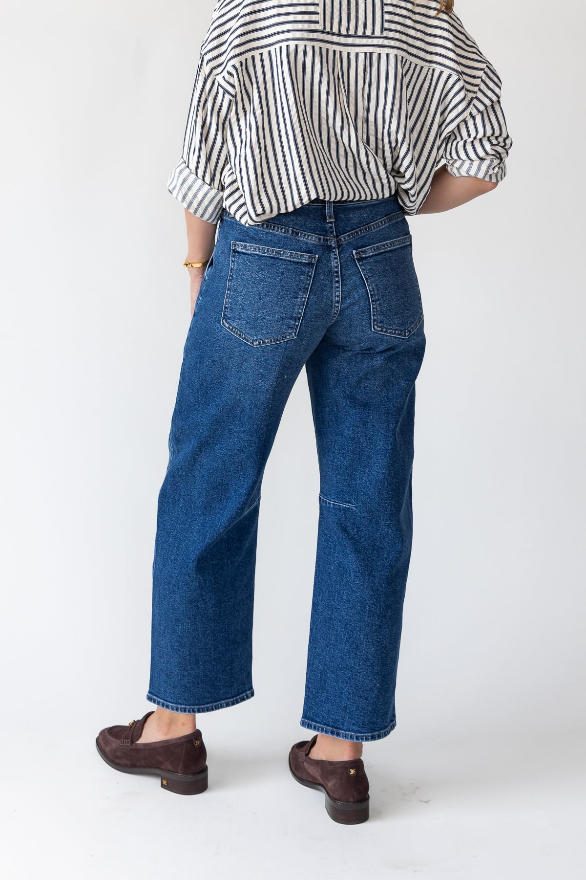 Bennett Dark Utility Seamed Barrel - Final Sale - JO+CO