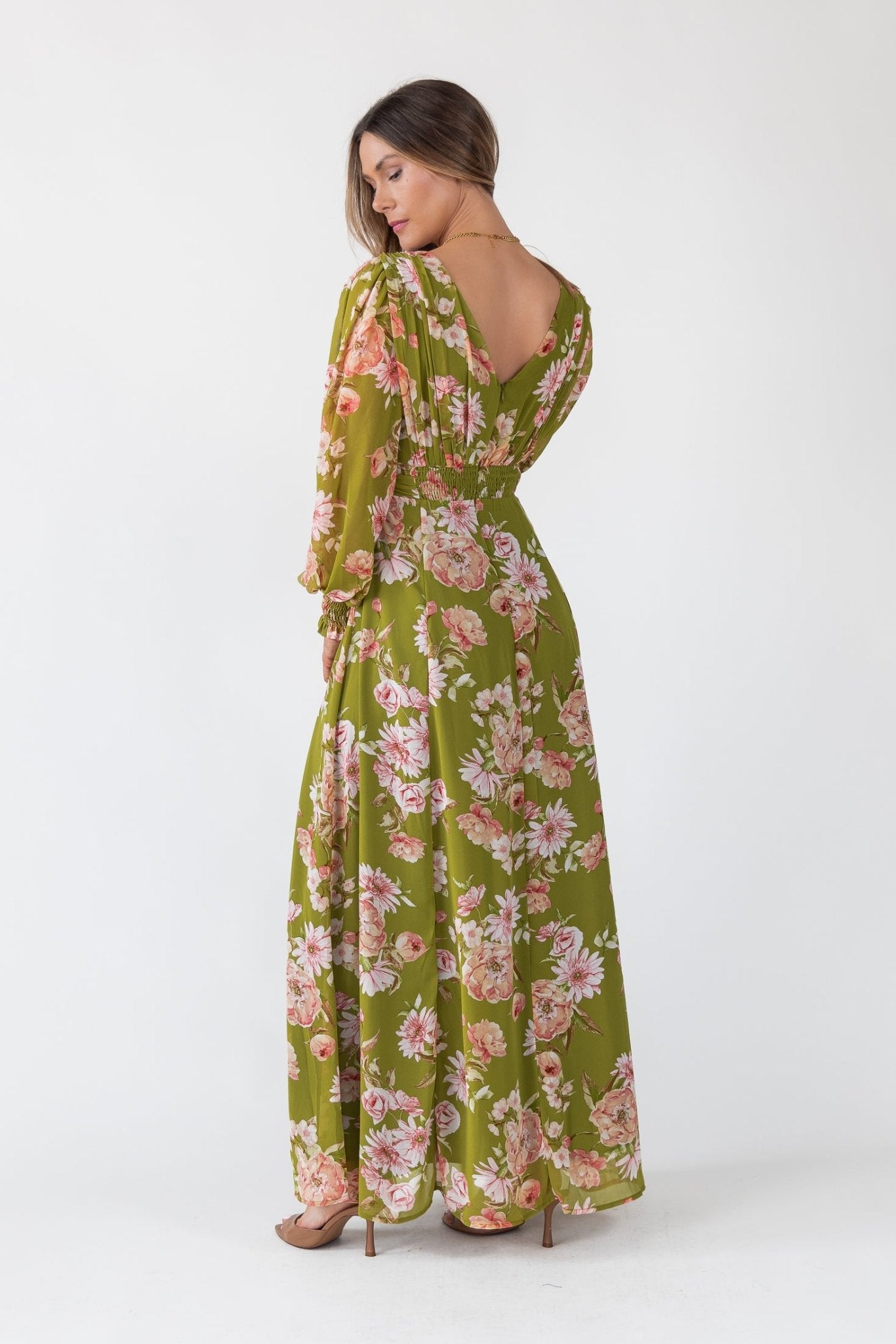 Meadow Bloom Floral Maxi Dress - Final Sale - JO+CO