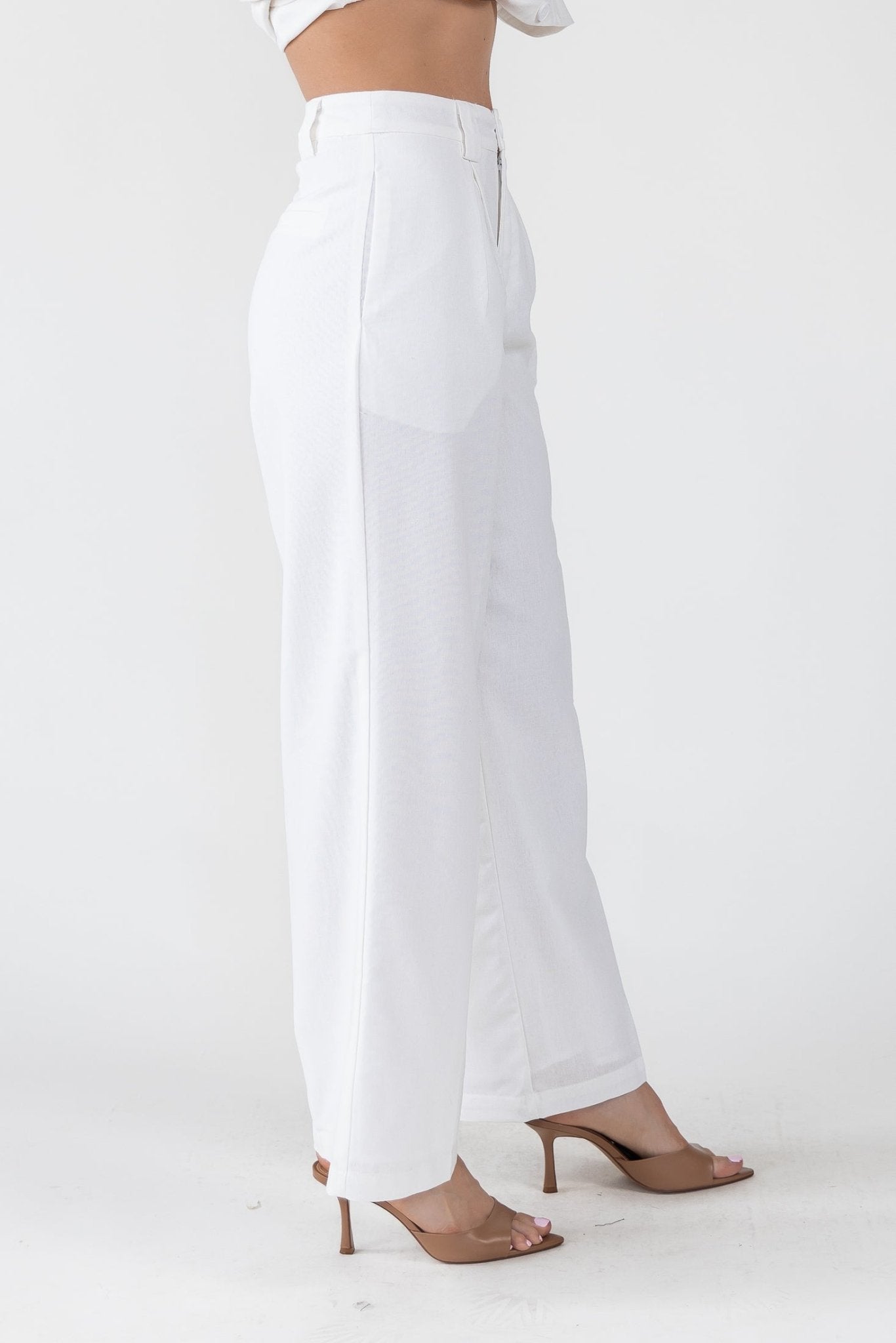 Monaco Wide - Leg Trouser - Final Sale - JO+CO