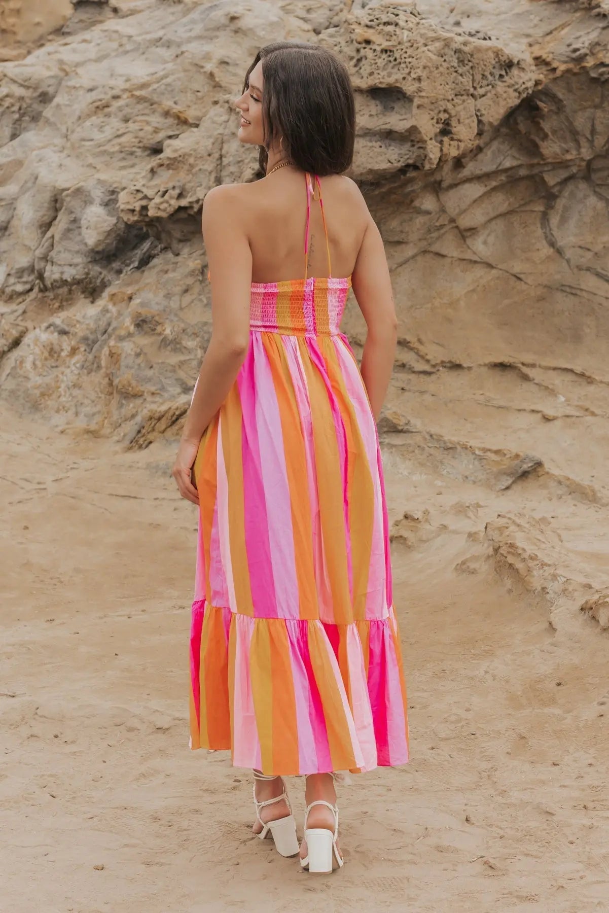Buddylove Gerty Stripe Midi Dress - FINAL SALE - JO+CO