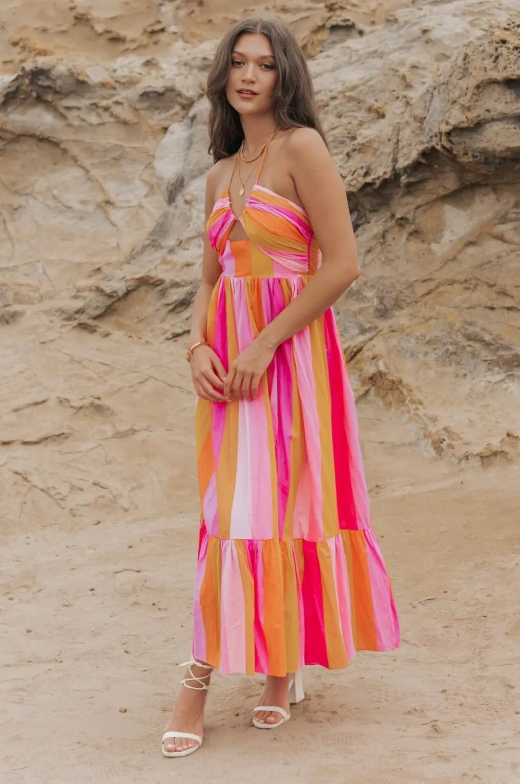 Buddylove Gerty Stripe Midi Dress - FINAL SALE - JO+CO