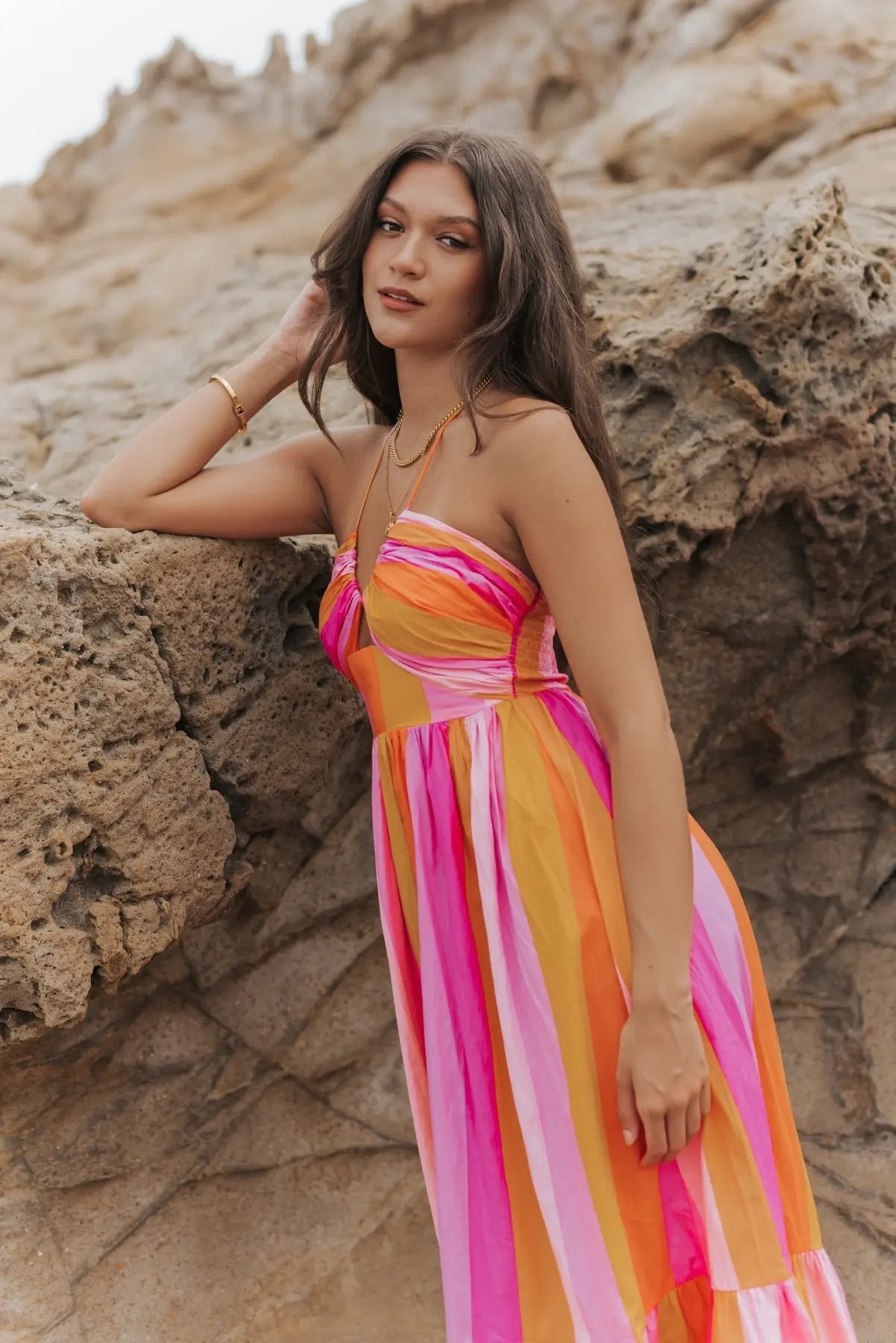 Buddylove Gerty Stripe Midi Dress - FINAL SALE - JO+CO