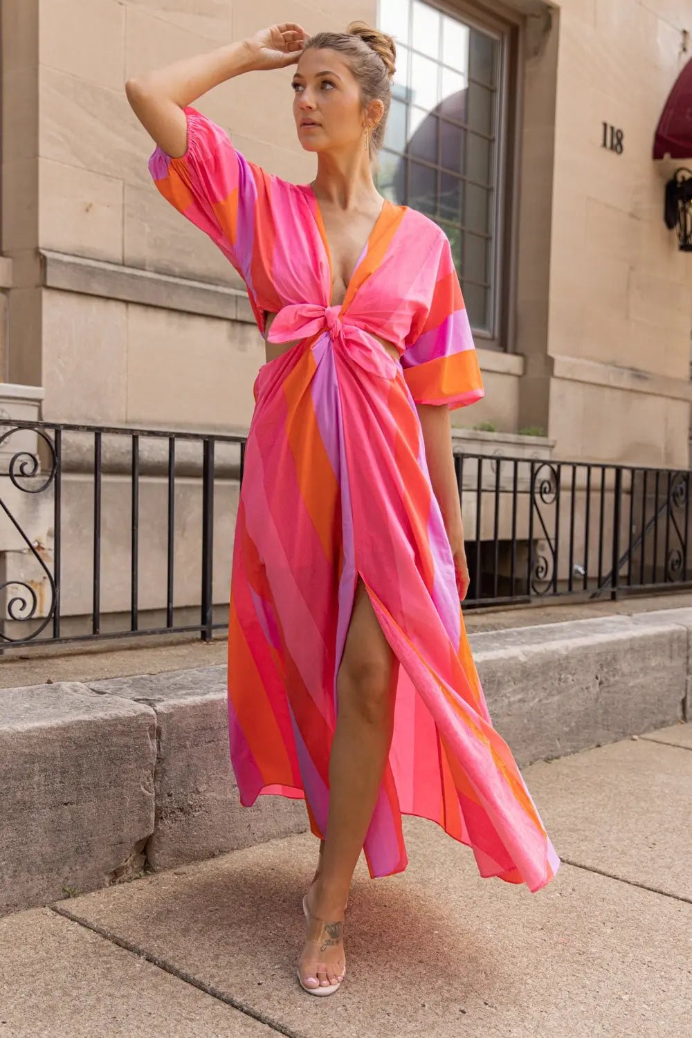 BUDDYLOVE Maxine Candy Paint Maxi Dress - JO+CO