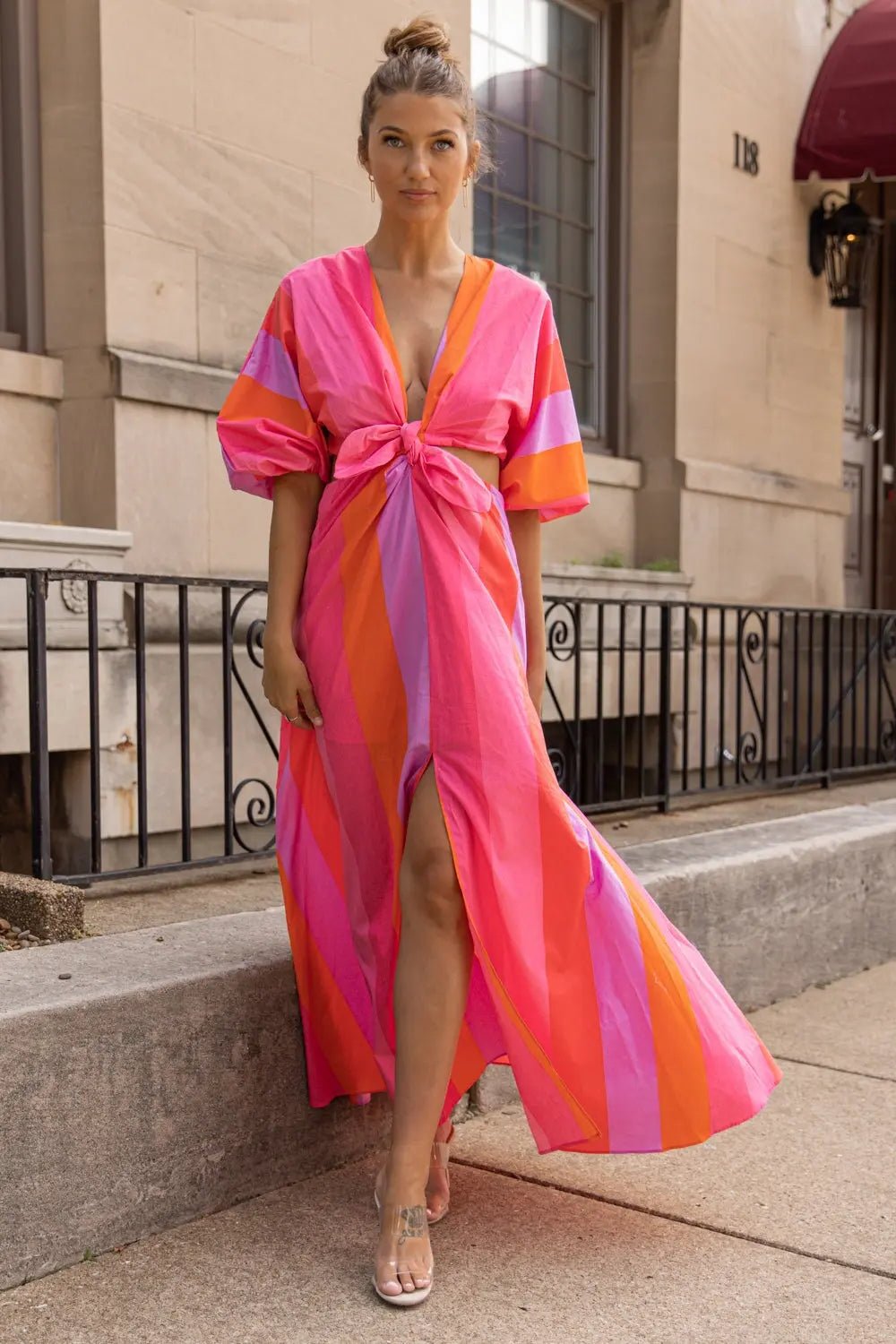 BUDDYLOVE Maxine Candy Paint Maxi Dress - JO+CO