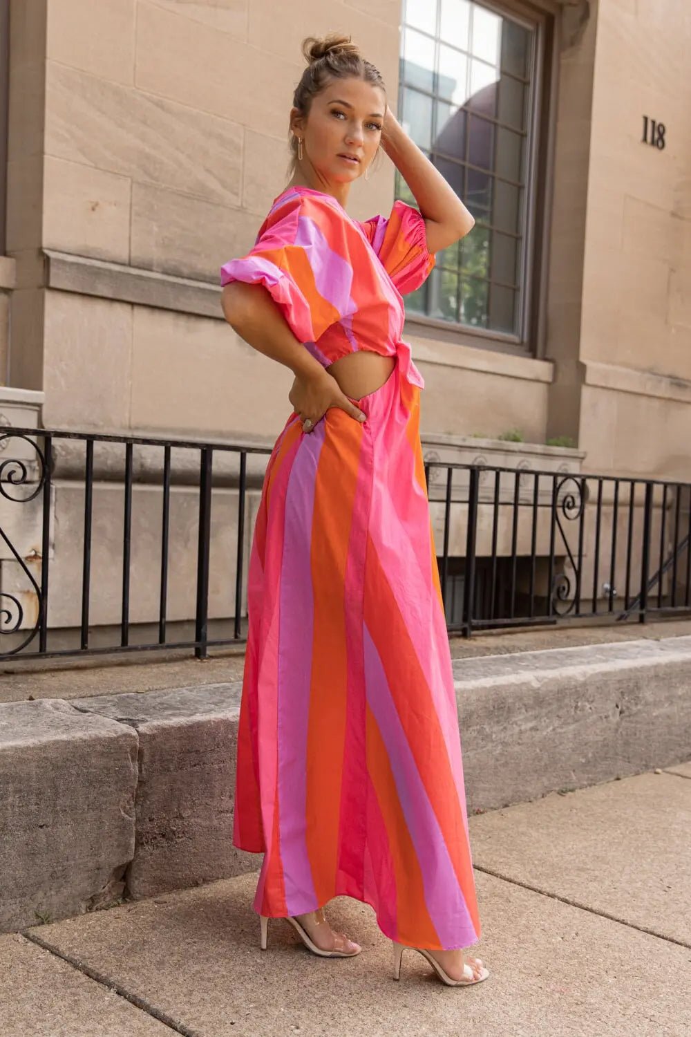 BUDDYLOVE Maxine Candy Paint Maxi Dress - JO+CO