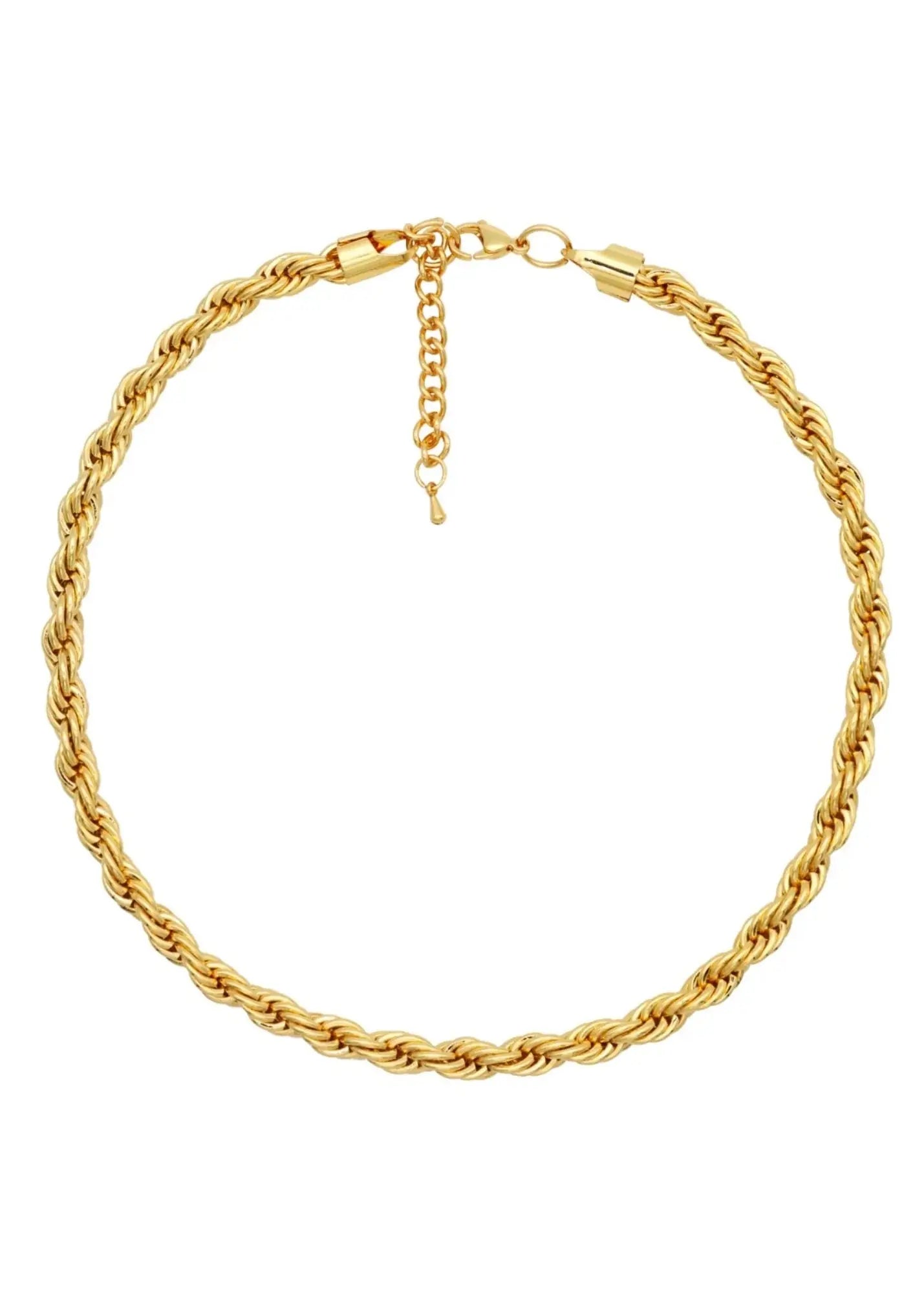 Rope Chain Necklace - GOLD - FINAL SALE - JO+CO