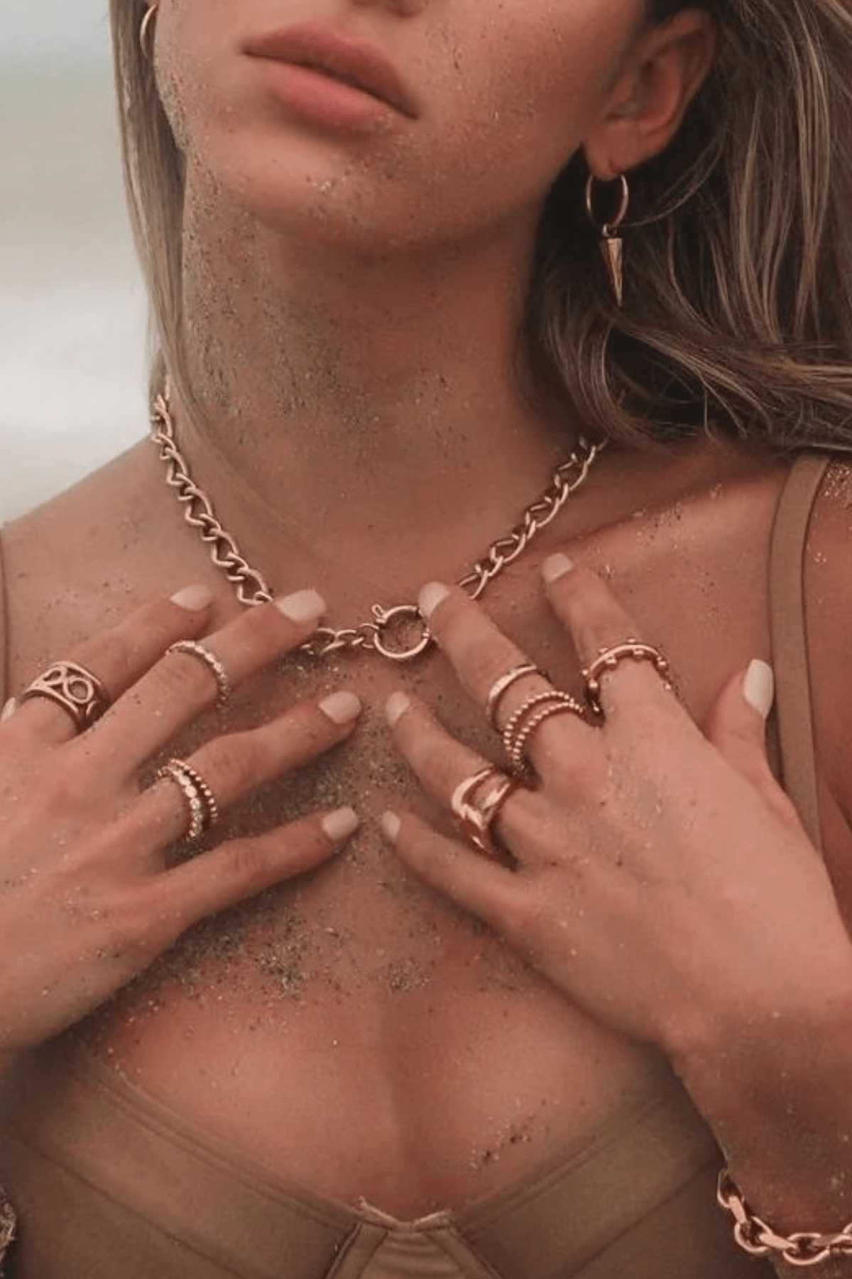 Sienna Gold Link Chain Necklace - FINAL SALE - JO+CO