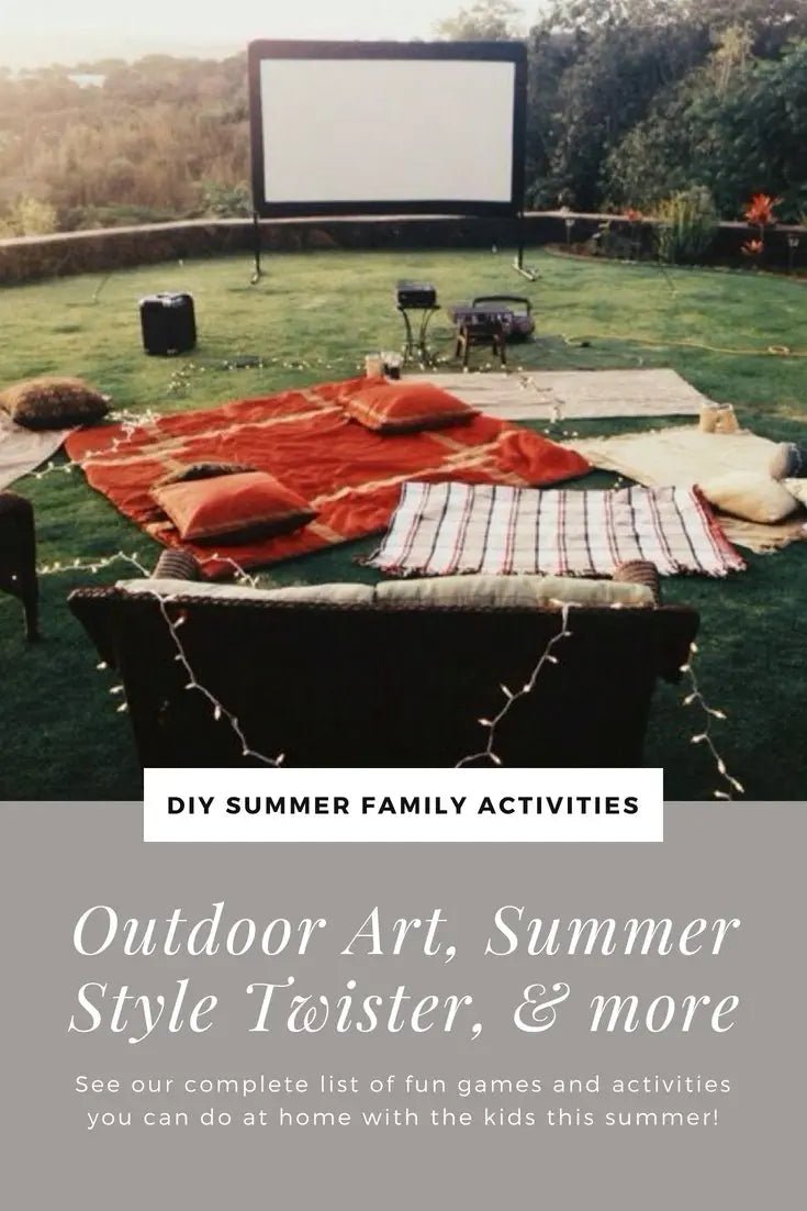DIY Summer Family Activities - JO+CO