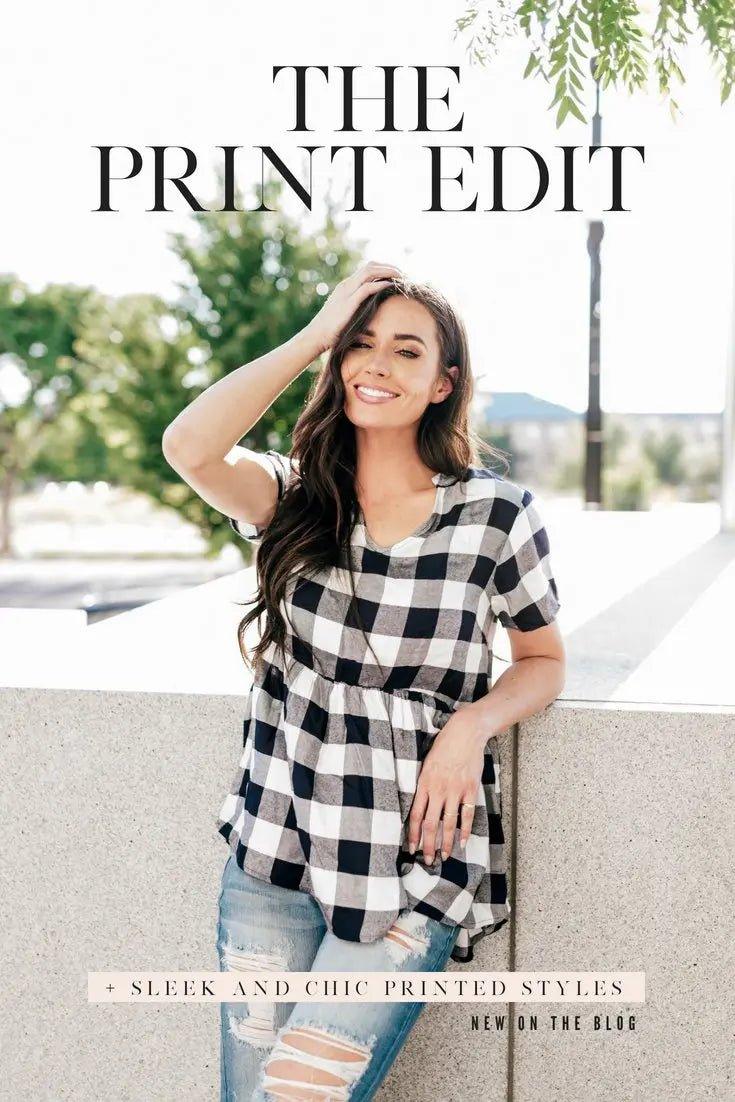 The Print Edit - Sleek and Chic Printed Styles - JO+CO