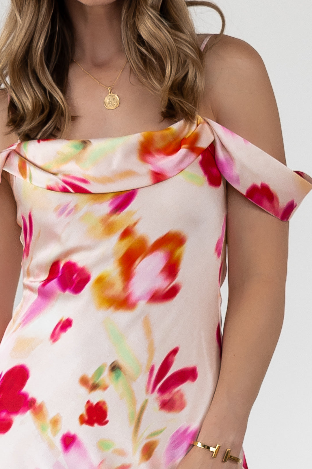 ASTR The Label Kitura Watercolor Dress