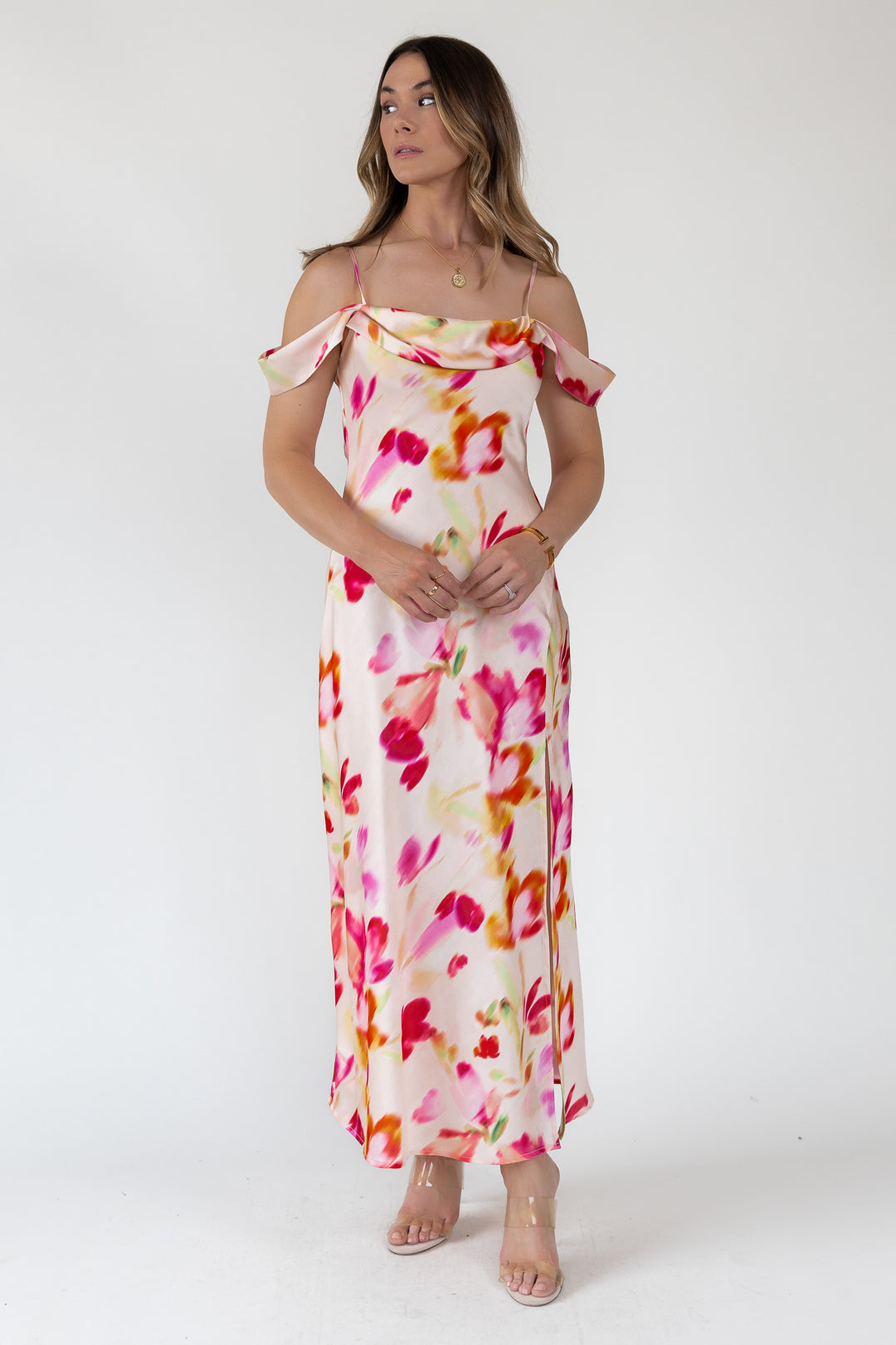 ASTR The Label Kitura Watercolor Dress
