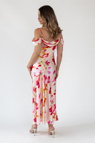 ASTR The Label Kitura Watercolor Dress - Final Sale