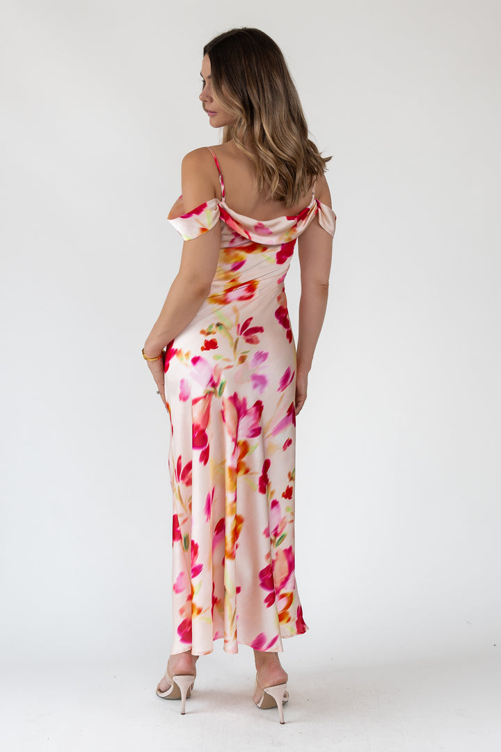 ASTR The Label Kitura Watercolor Dress