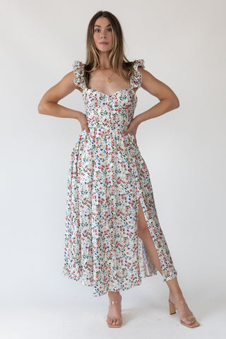 ASTR The Label Wedelia Floral Dress