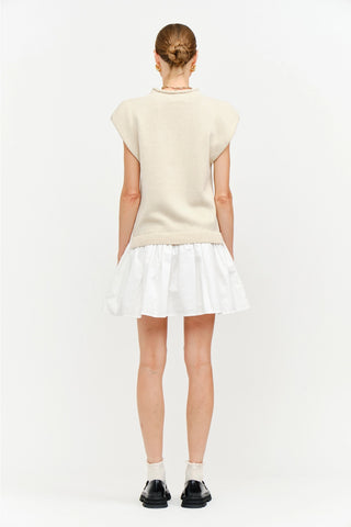 Penelope Mini Dress - Natural