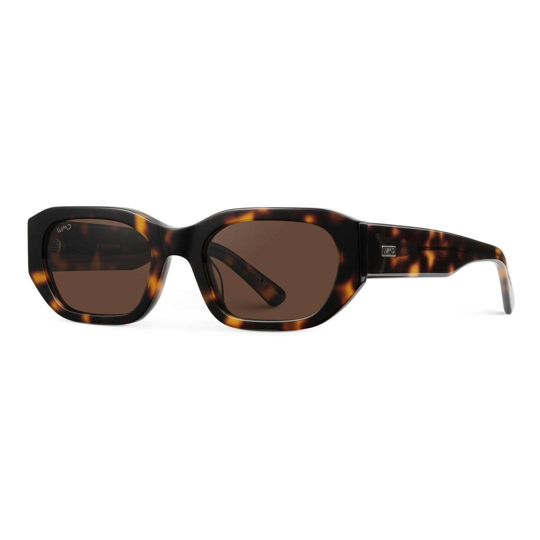 London Sunglasses - Tortoise Frame/Amber Lens