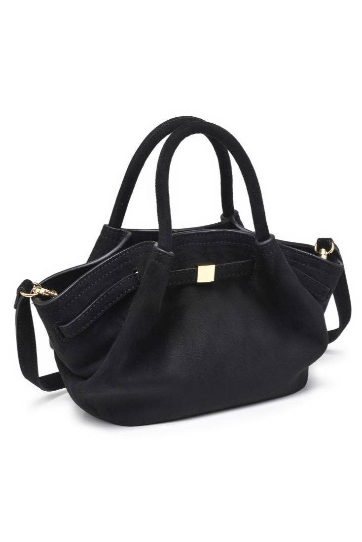 Selena Mini Crossbody: Black