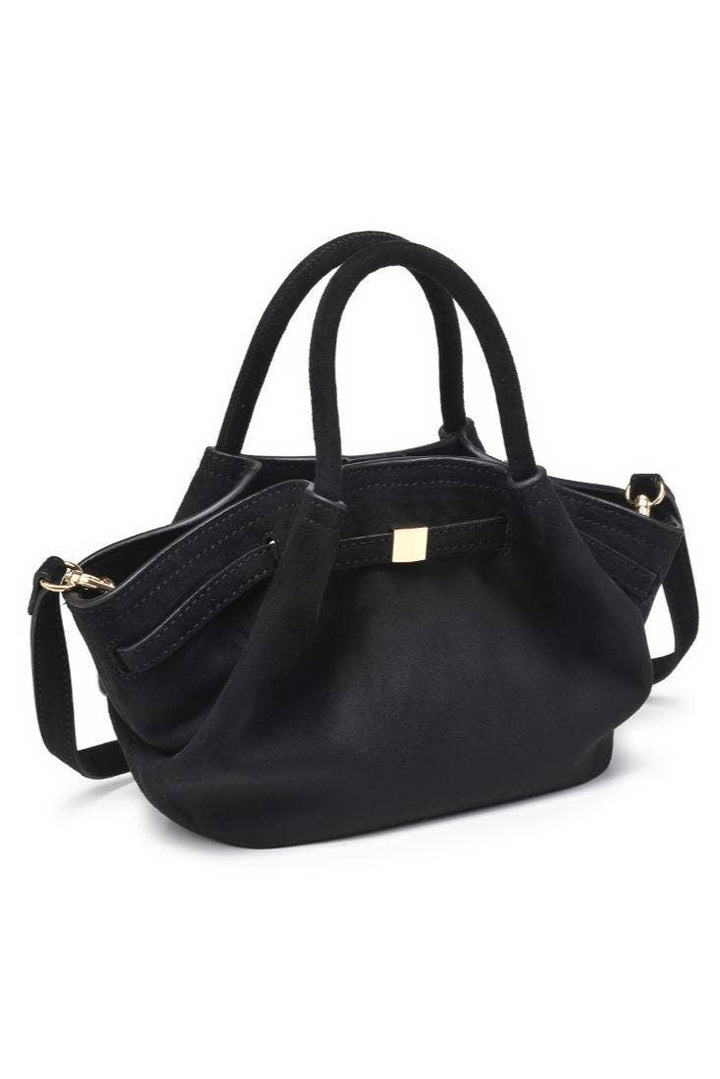 Selena Mini Crossbody: Black