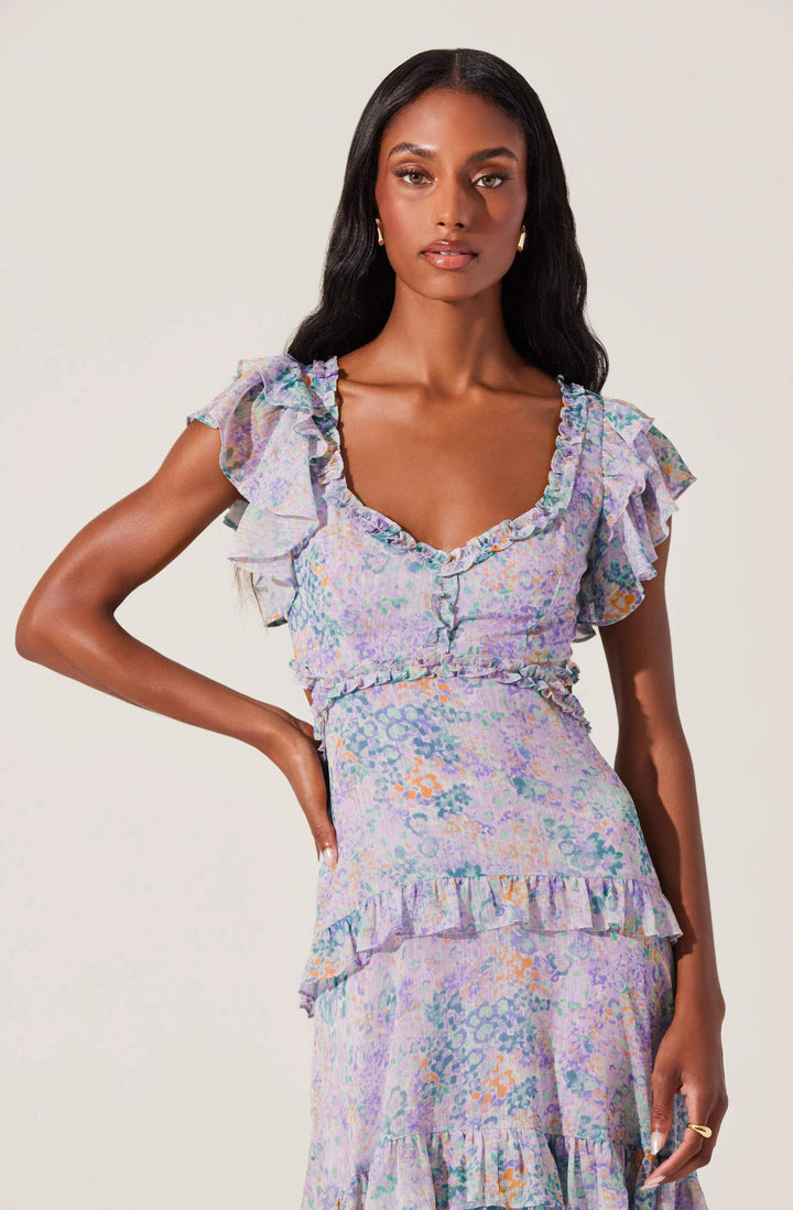 ASTR The Label Mable Floral Dress