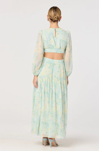 ASTR The Label Klarisa Dress - Seafoam Floral