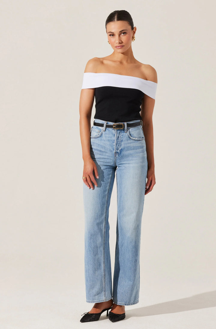 ASTR The Label Rochelle Sweater Top