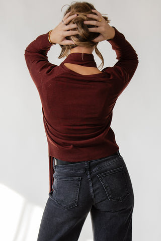 ASTR The Label Silvana Sweater - Brown