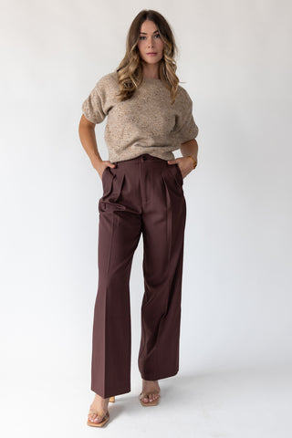 ASTR The Label Pleated Tailor Pants
