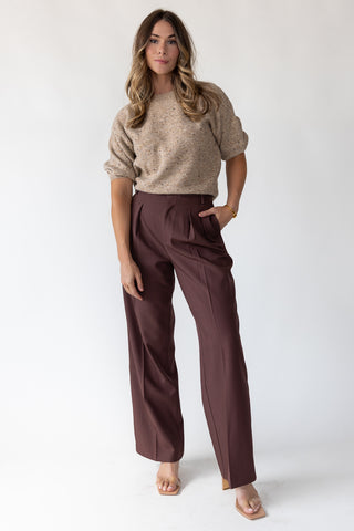 ASTR The Label Pleated Tailor Pants