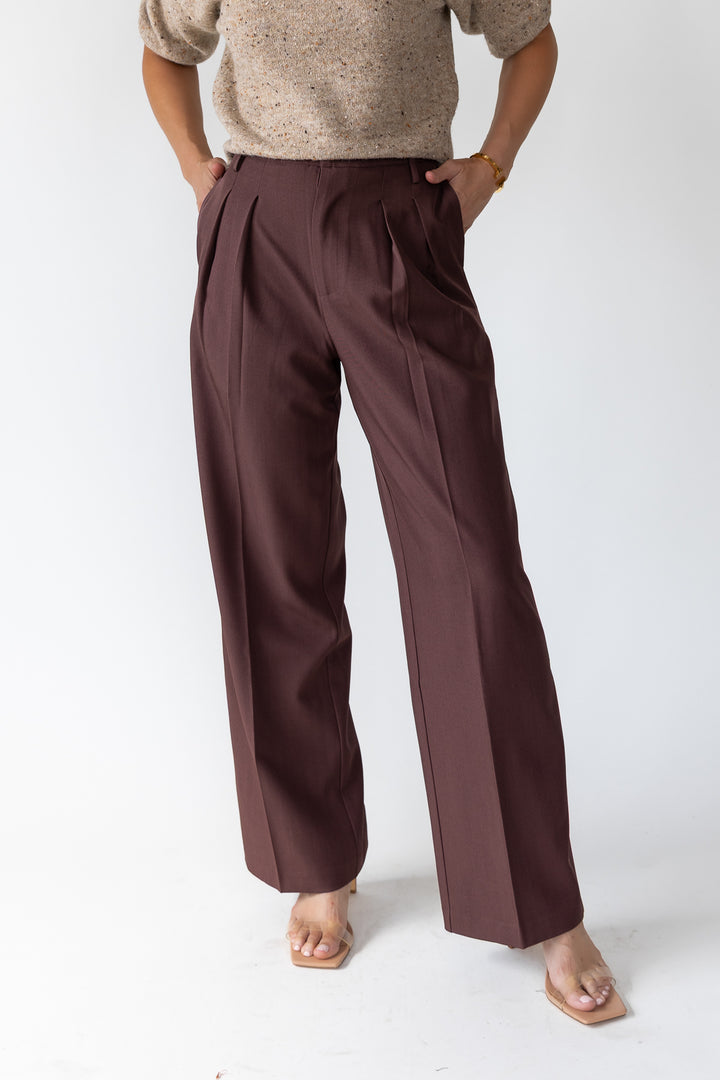 ASTR The Label Pleated Tailor Pants