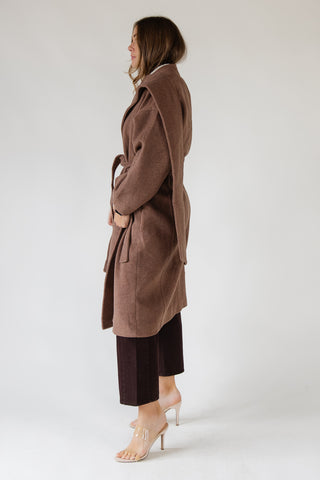 ASTR The Label Elaxi Taupe Coat