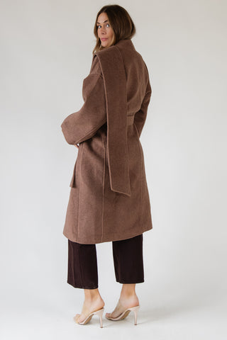 ASTR The Label Elaxi Taupe Coat