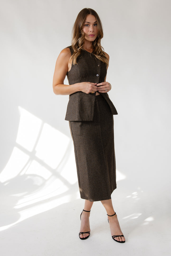 ASTR The Label Rielle Plaid Skirt