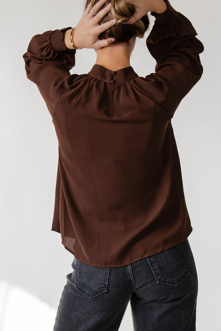 ASTR The Label Sabelle Top - Brown