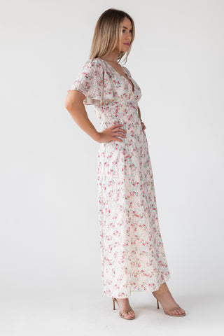 Birdie Blush Floral Maxi Dress - Final Sale