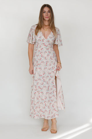 Birdie Maxi Dress - Blush Floral
