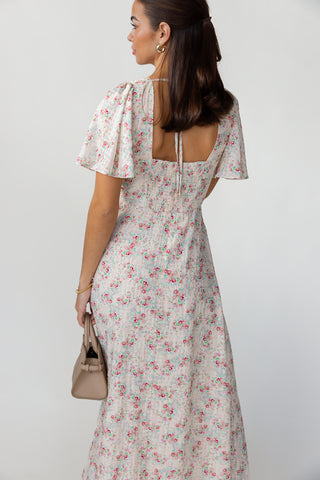 Birdie Maxi Dress - Blush Floral