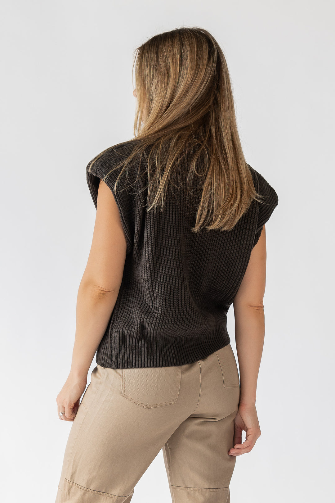 Celine Padded Sweater Vest - Final Sale