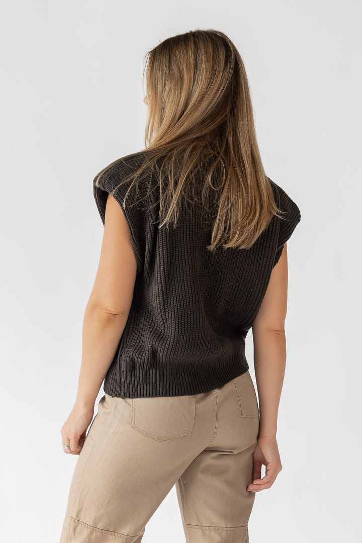 Celine Padded Sweater Vest - Final Sale