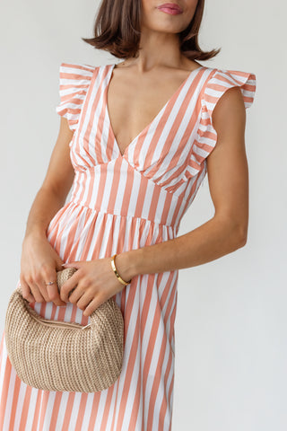 Coralie Striped Maxi Dress