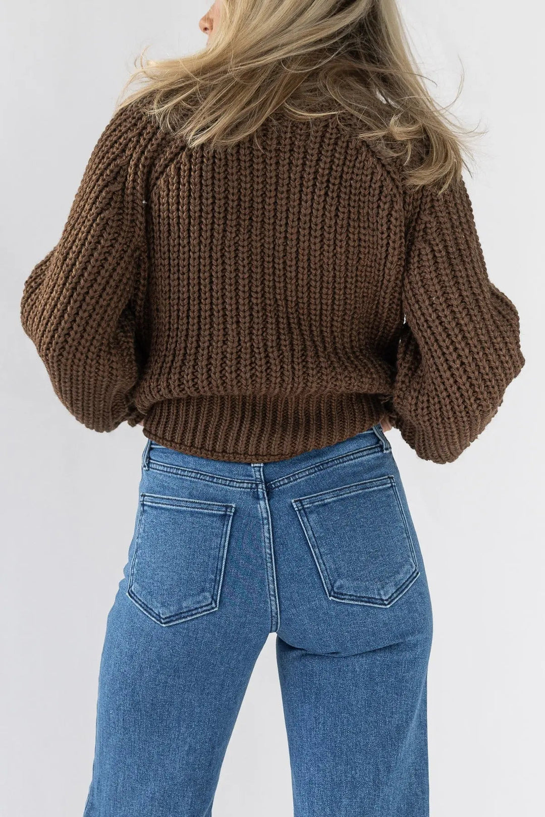 Cozy Conditions Brown Sweater - Final Sale