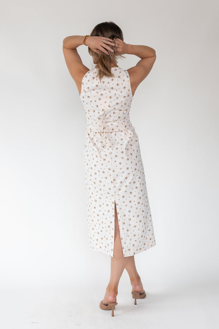 Daisyfield Pink Vest Midi Dress