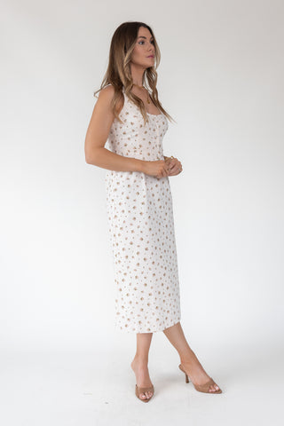 Daisyfield Pink Vest Midi Dress - Final Sale
