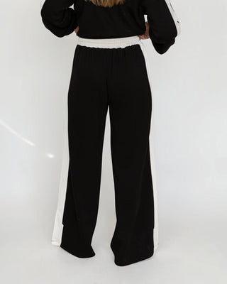 Ellery Pant - Black/Ivory