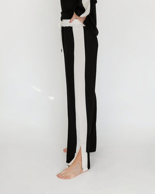 Ellery Pant - Black/Ivory