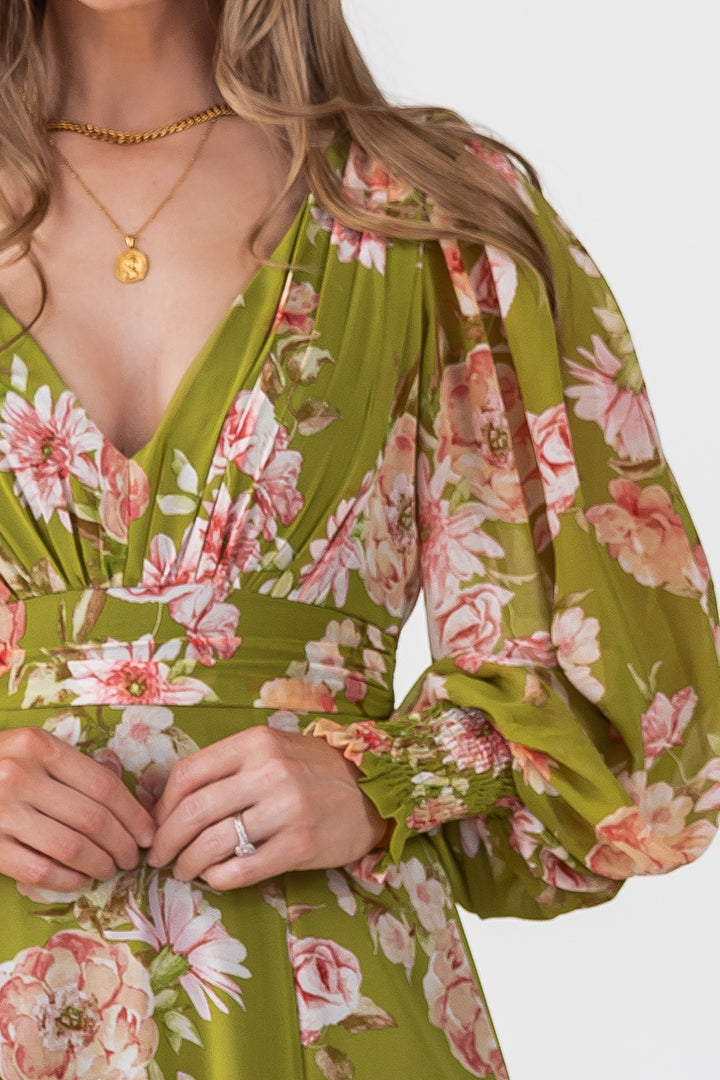 Meadow Bloom Floral Maxi Dress - Final Sale