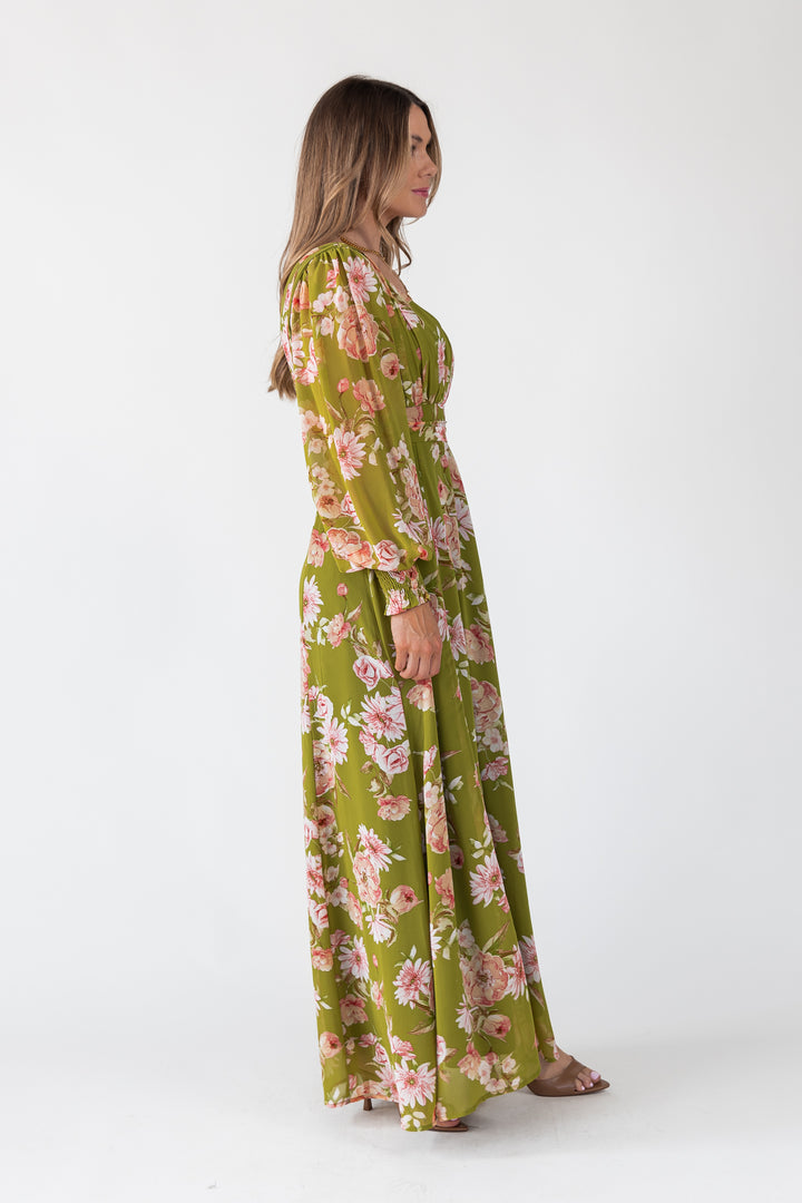 Meadow Bloom Floral Maxi Dress - Final Sale