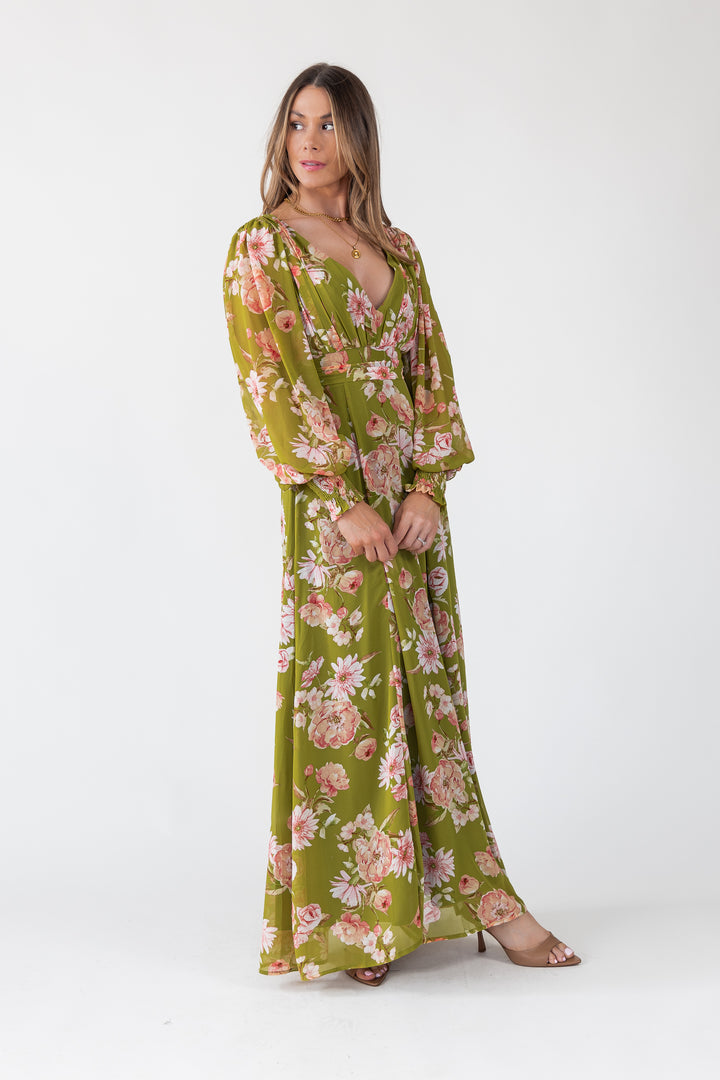 Meadow Bloom Floral Maxi Dress - Final Sale